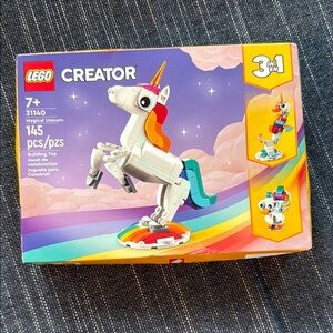 NEW LEGO Creator Magical Unicorn Building Toy 31140 Peacock Seahorse STEM